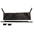 thumbnail image 1 of Rampage by RealTruck Rear Tailgate Tonneau Bar Kit | Black | 77015 | Compatible with 1987 - 2006 Jeep Wrangler YJ & TJ, 1 of 3