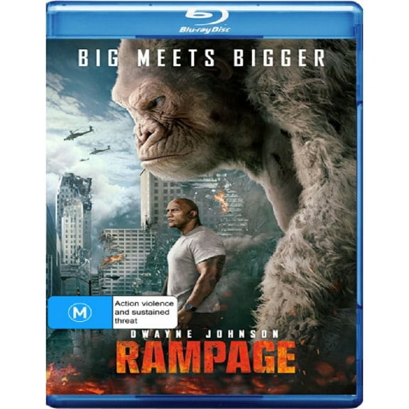 Pre-Owned Rampage Action & Adventure Movie by New Line Home Video, Starring Malin Akerman Blu Ray
