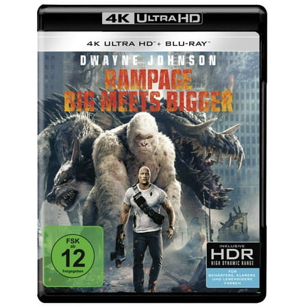 Rampage: Big Meets Bigger 4K Ultra-HD (4K Ultra HD)