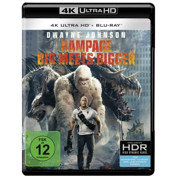Rampage: Big Meets Bigger 4K Ultra-HD (4K Ultra HD)
