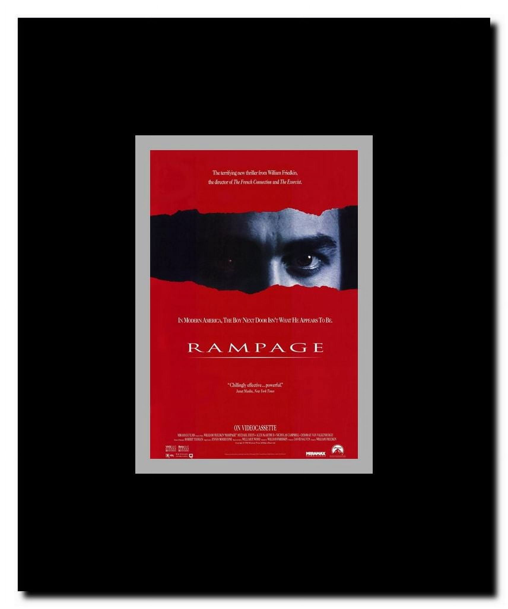 Rampage Framed Movie Poster