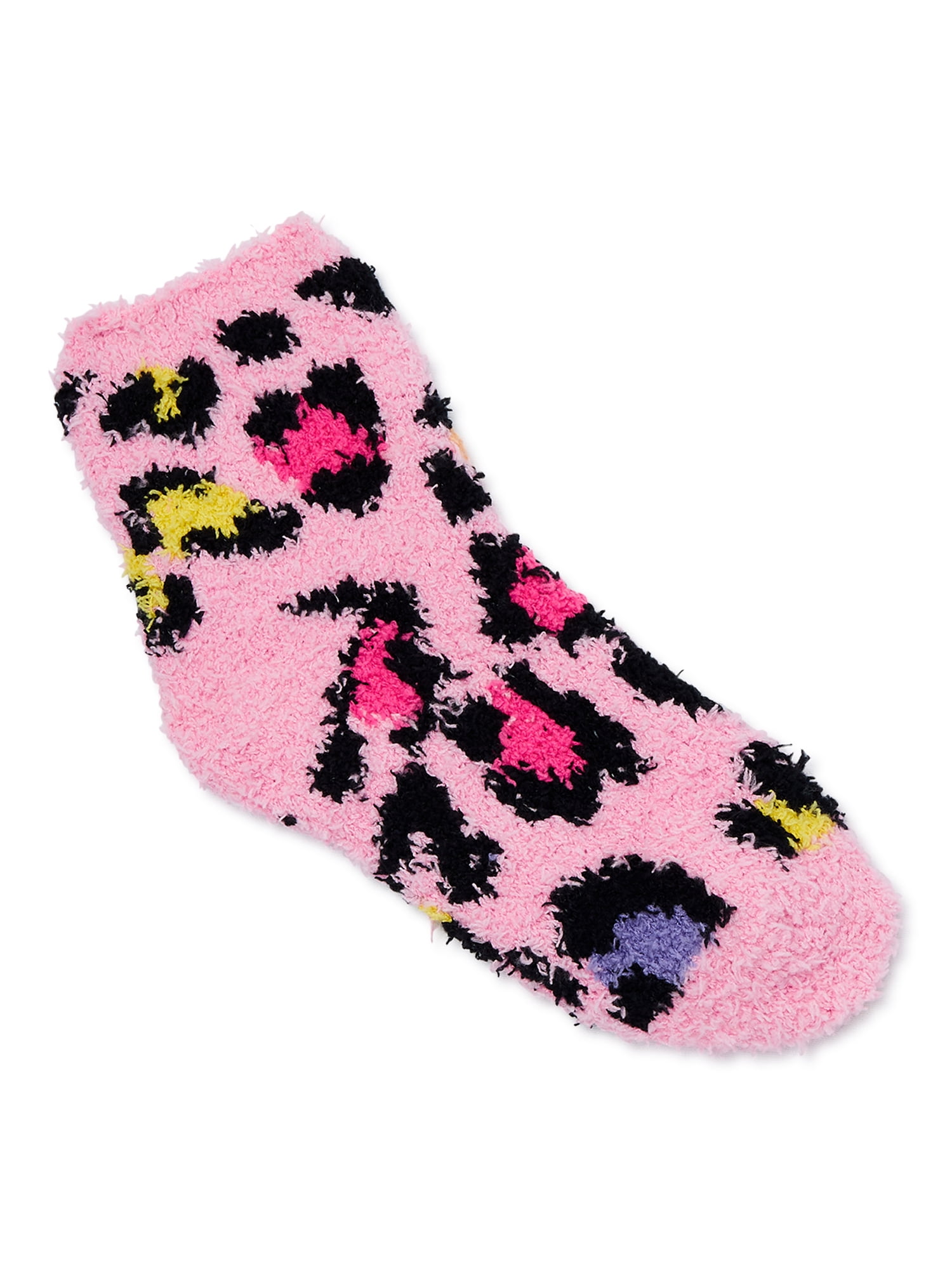 Rampage Girls Assorted Holiday Cozy Crew Socks, 4-Pack, Sizes 6/8-8/10 ...