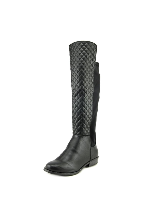 Ivoly Women US 7 Black Knee High Boot