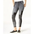 thumbnail image 1 of Rampage Juniors Patchwork Raw Hem Skinny Jeans Mount 3, 1 of 1