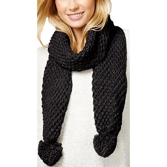 Rampage Knit Scarf Black