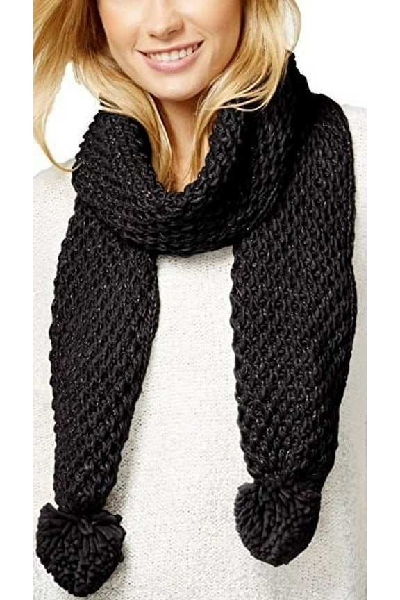 Knit Scarf Black