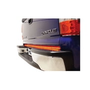 Rampage by RealTruck 60 LED Tailgate Light Bar | Superbrite LED 5 Function, Brake, Left/Right Turn Signals, Flasher/Running Lights, Black | 960134 | Universal Fit & Mounting