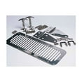 thumbnail image 1 of Rampage by RealTruck Complete Hood Kit | Includes: Hood Stops, Hinges, Vent, Footman Loop & Windshield Tie Downs, Black | 7699 | Compatible with 1978 - 1995 Jeep CJ & Wrangler YJ, 1 of 3