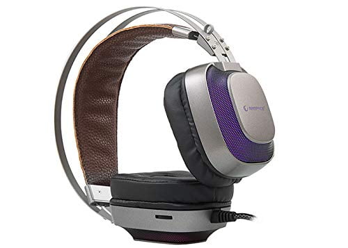 Rampage SN-RW77 PRESTIGE - Auriculares para juegos con micrfono oculto, USB 7.1, diseo ergon