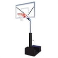 thumbnail image 1 of Rampage Select Steel-Acrylic Portable Basketball System, Saddle Brown, 1 of 1