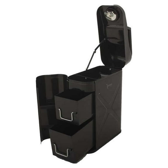 Rampage Trail Can Utility Tool Box (Black) - 86635