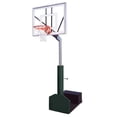 thumbnail image 1 of Rampage Turbo Steel-Glass Portable Basketball System, Columbia Blue, 1 of 1