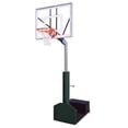 thumbnail image 1 of Rampage Turbo Steel-Glass Portable Basketball System, Kelly Green, 1 of 1