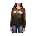 thumbnail image 1 of Rampage Womens #Instagood Sweatshirt, Brown, Juniors, Small, 1 of 4