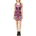 thumbnail image 1 of Rampage Womens Juniors Printed Bodycon Tank Dress, 1 of 3