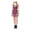 thumbnail image 1 of Rampage Womens Printed Front Bodycon Dress, Multicoloured, X-Large, 1 of 3