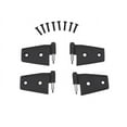 thumbnail image 1 of Rampage by RealTruck Door Hinges for Jeep Wrangler JK | Black, Stainless Steel | 87641 | Compatible with 2007 - 2018 Jeep Wrangler JK, 1 of 3