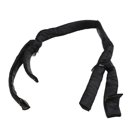 Rampage by RealTruck Roll Bar Pad and Cover Kit | Black | 768701 | Compatible with 1978 - 1991 Jeep CJ, Wrangler YJ