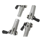 Rampage by RealTruck Soft Top Quick Disconnect | 4-Piece Set, Black | 596001 | Compatible with 1997 - 2006 Jeep Wrangler TJ