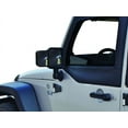 thumbnail image 1 of Rampage by RealTruck Towing Mirror Extensions | Pair, Black | 8605 | Compatible with 2007 - 2018 Jeep Wrangler JK, 1 of 6