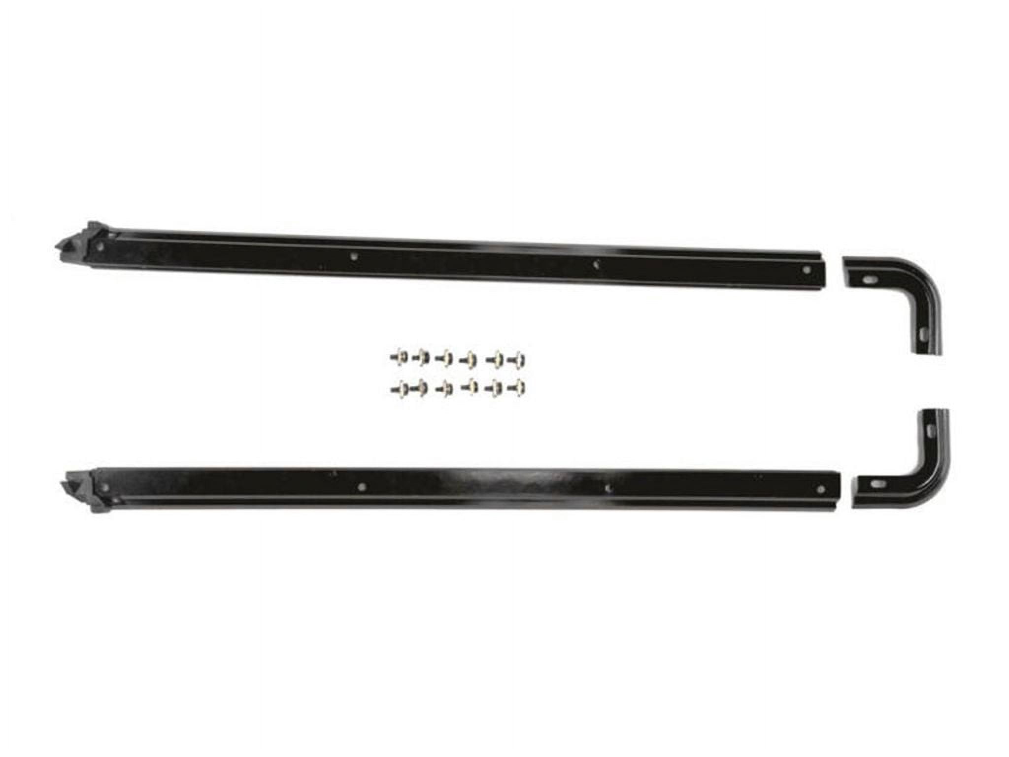Rampage 69997 All Season TrailTop Tub Rail Kit, Frameless All Season TrailTop Tub Rail Kit