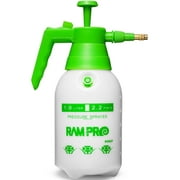 Rampro Garden Pump Sprayer W/Safety Valve & Adjustable Bronze Nozzle, 1 Liter