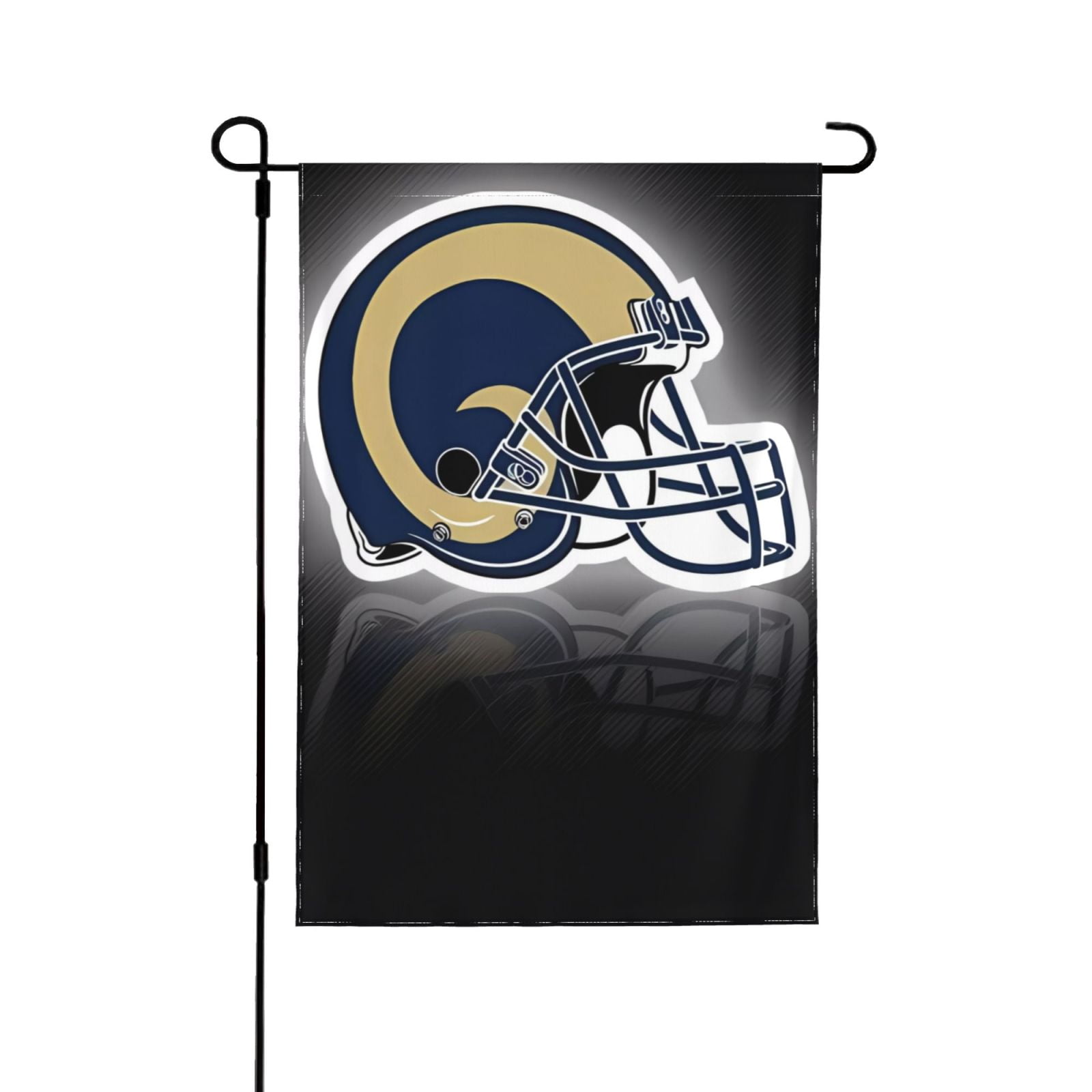 Rams Football team garden flag double sided, yard decoration flag ...