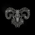 thumbnail image 1 of Rams Head Rhinestone Iron on Hotfix Transfer Decal Sheep Animal Pattern Clear Bling DIY Patch Clothing Repair Hot Fix Applique for T-Shirt Jacket Bag Jeans Craft Colorful DIY, 1 of 9