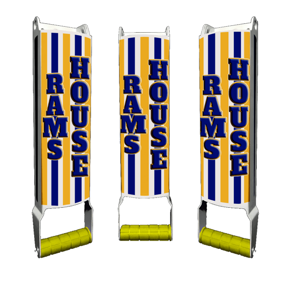 Rams House Custom Designed Beer Can Crusher - Tiki Bar - Man Cave - Garage - Beer - Gifts - Basement Bars