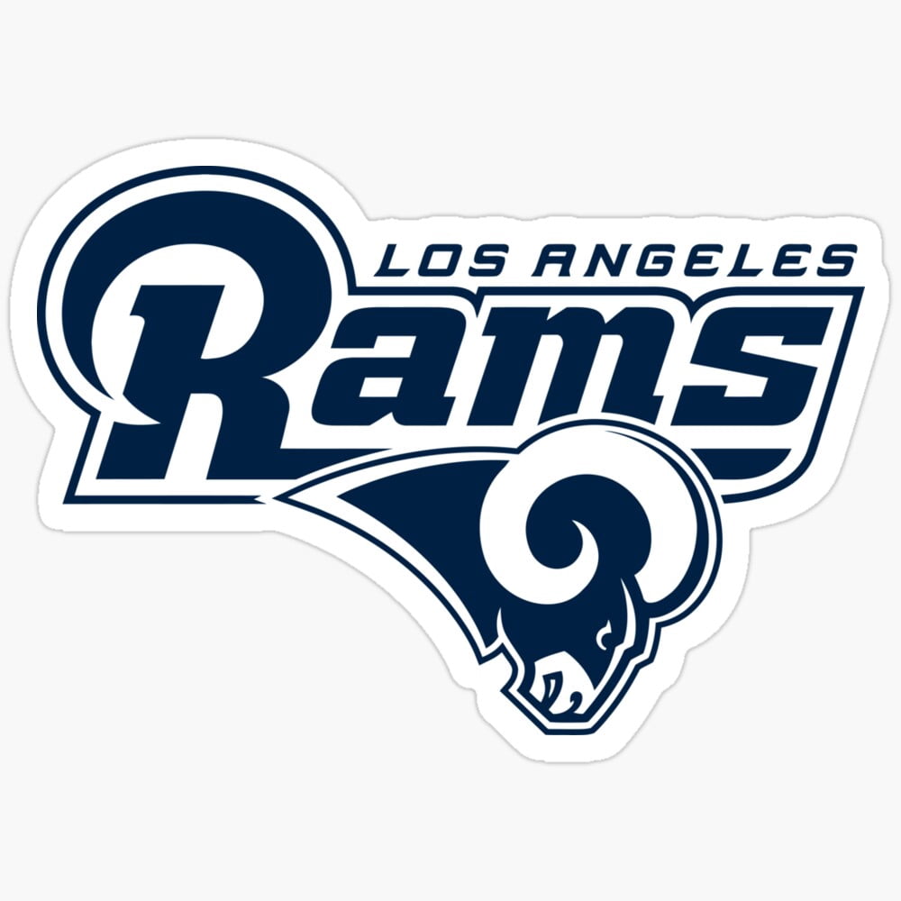 Los Angeles Rams Sticker Rams-Los Angeles Sticker Baseball Sticker, Football Sticker, Basketball ...