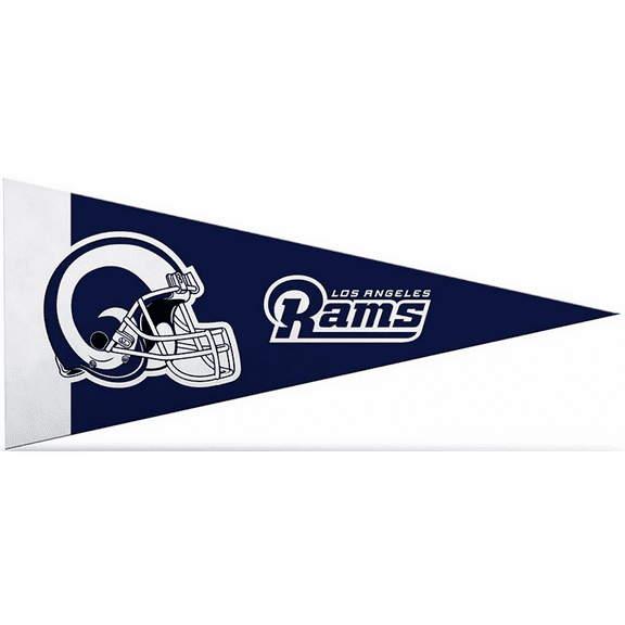 Rams Mini Pennants- 8 Pack