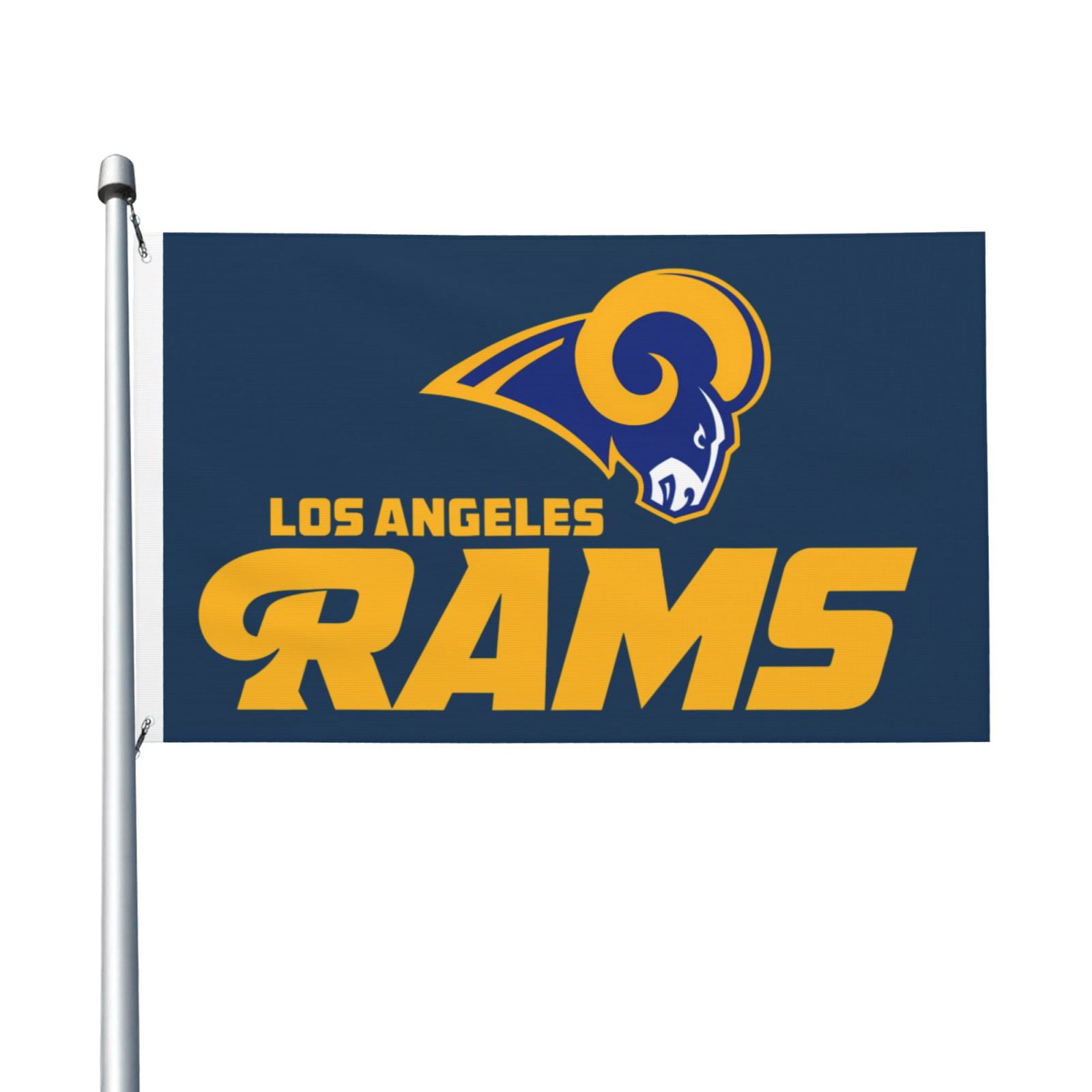 Rams Printing Double Sided Flag 3x5FT Garden Banner Baseball Team Logo ...