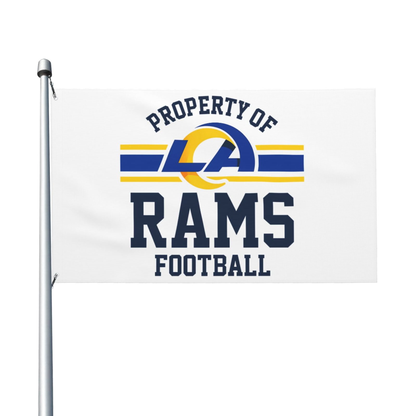 Rams Printing Double Sided Flag 3x5FT Garden Banner Baseball Team Logo ...