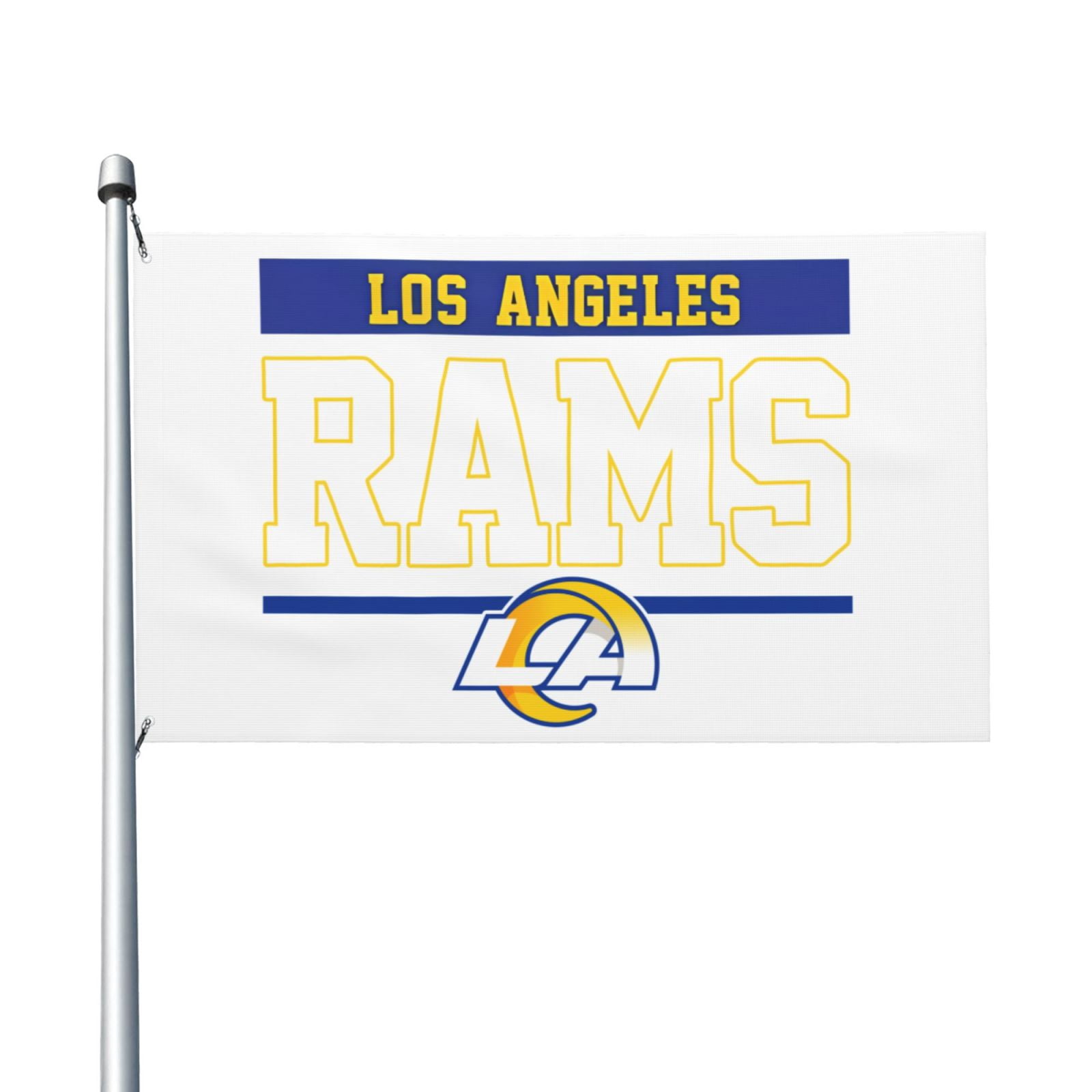 Rams Printing Double Sided Flag 3x5FT Garden Banner Baseball Team Logo ...