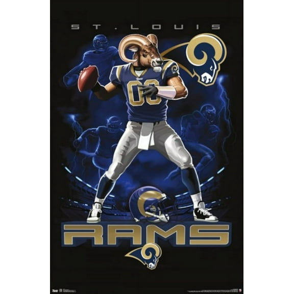 Rams Quarterback 12 Poster Print (24 x 36)