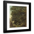 thumbnail image 1 of Ramsay Richard Reinagle 15x18 Black Modern Framed Museum Art Print Titled - A Wooded Landscape, 1 of 5