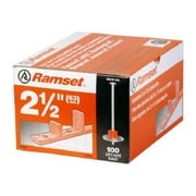 Ramset 2-1/2 In. Fastening Pin with Washer 100-Pack