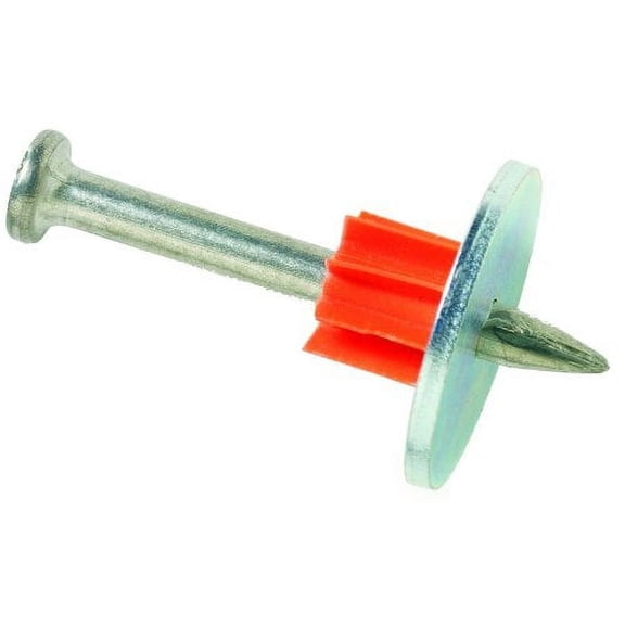 Ramset Powder Fastening Systems 1516SDC 2-1/2-Inch Washered Pins, 100 Pack