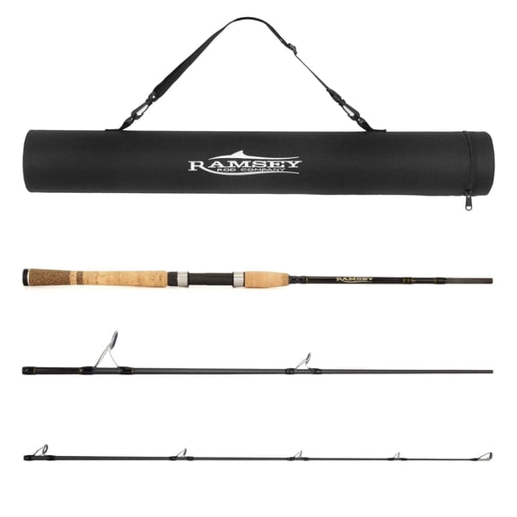 Ramsey Rod Company 7'0" Medium 3-Piece Travel Series Spinning Rod - (RRCSII-703M)