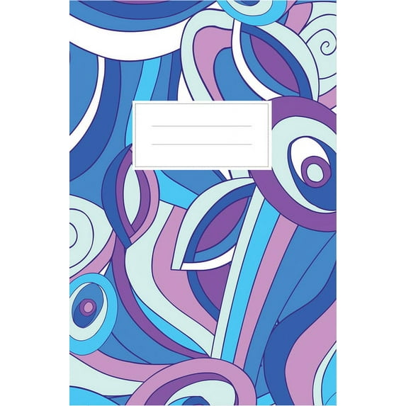 Ramsey & Todd Journal Diary Notebook Sketchbook Palm Beach Print Blue Hard Cover Lined 6 X 9 Inches 50lb White Paper, (Hardcover)