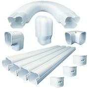 Ramsond 3 in. 2.5 in. 15 ft. Universal Line Set Cover Kit for Ductless Mini-Split
