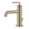 thumbnail image 1 of Ramus™ Single Handle Bathroom Sink Faucet with Lift Rod Drain in Brushed Gold, 1 of 11
