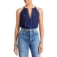 thumbnail image 1 of Ramy Brook womens  Cerise Top, xs, Blue, 1 of 3