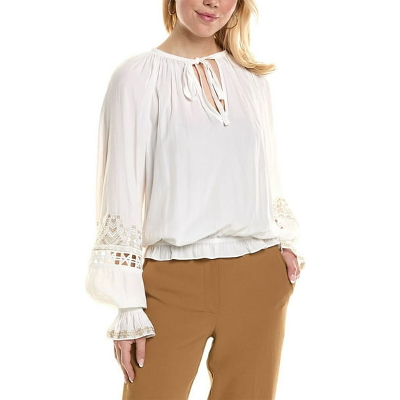 Ramy Brook womens Alizee Top, s, White