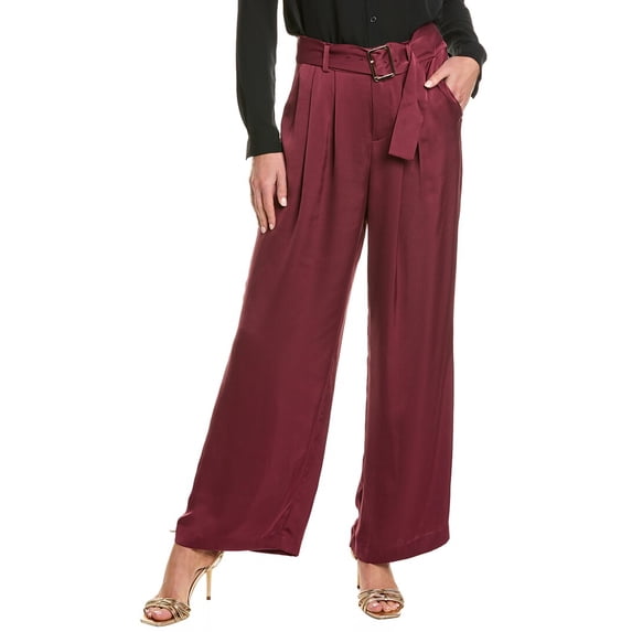 Ramy Brook womens Amaya Pant, 0, Red