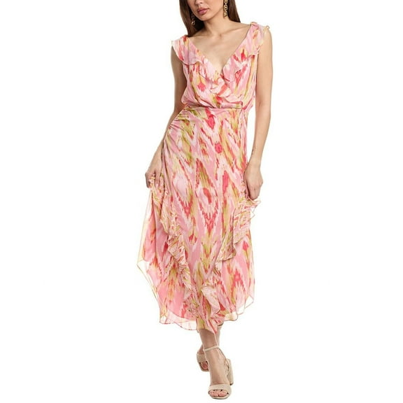 Ramy Brook womens  Anika Maxi Dress, 00, Pink