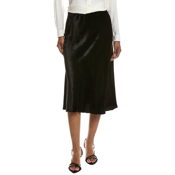 Ramy Brook womens  Arrius Velvet Silk-Blend Skirt, XXS, Black
