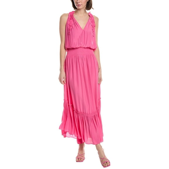 Ramy Brook womens  Aspyn Maxi Dress, l, Pink