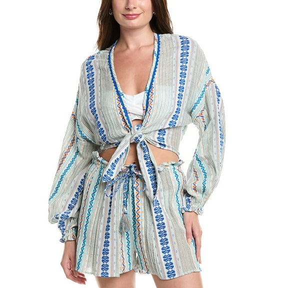 Ramy Brook womens  Aubrielle Top, xs, White