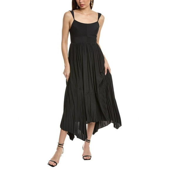 Ramy Brook womens August Maxi Dress, xs, Black
